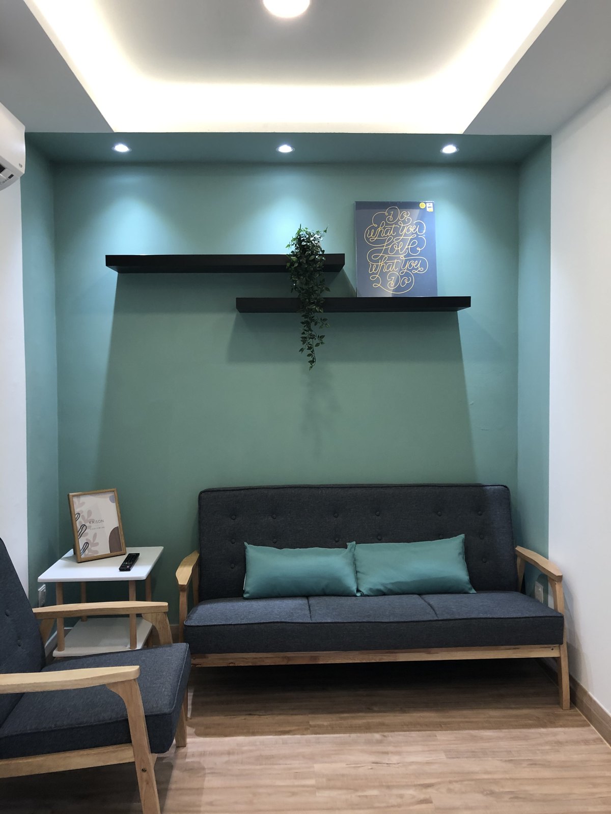 Cosy waiting nook at the Seksyen 14 clinic