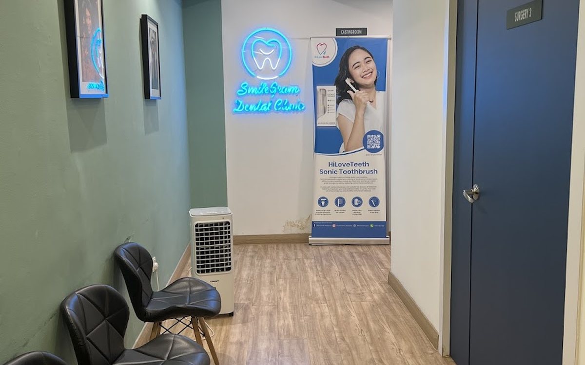 Waiting area at the Seksyen 14 clinic